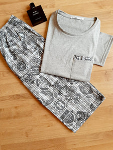 Pyjama Pantacourt hommes