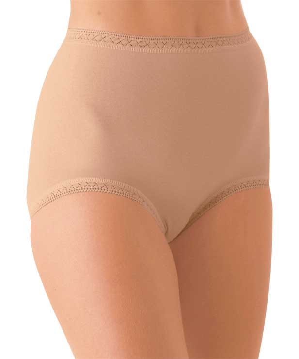 Slip coton la marque Damart   grand taille