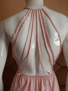 Robe nuisette satin de soie 1315