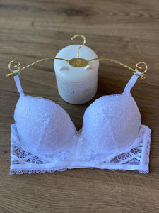 SOUTIEN GORGE REMBOURRE  DENTELLE SEXY