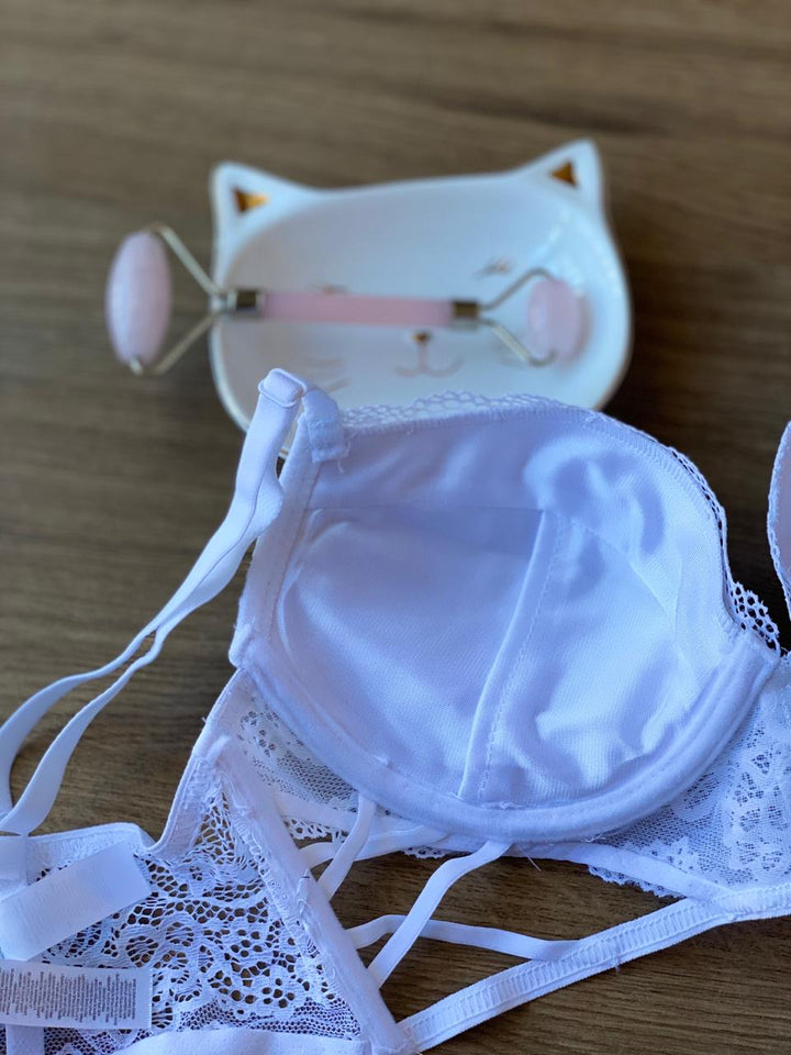 SOUTIEN GORGE REMBOURRE  DENTELLE SEXY