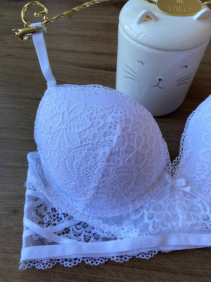 SOUTIEN GORGE REMBOURRE  DENTELLE SEXY