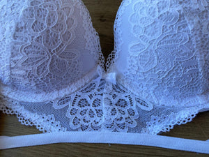 SOUTIEN GORGE REMBOURRE  DENTELLE SEXY