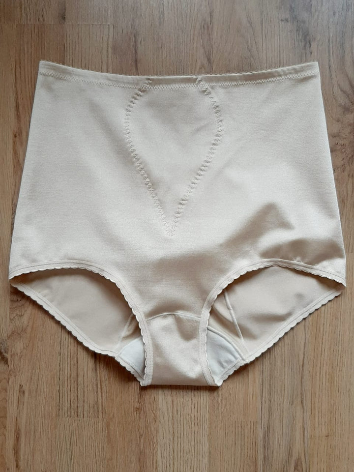 Gaine beige taille haute 111116