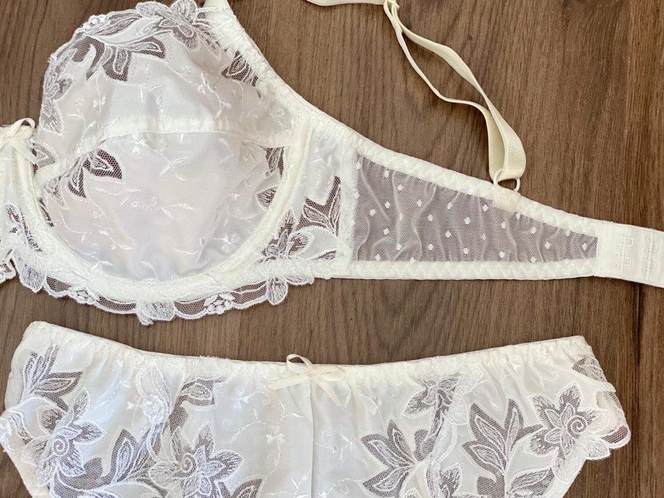 Ensemble dentelle non rembourré avec armature