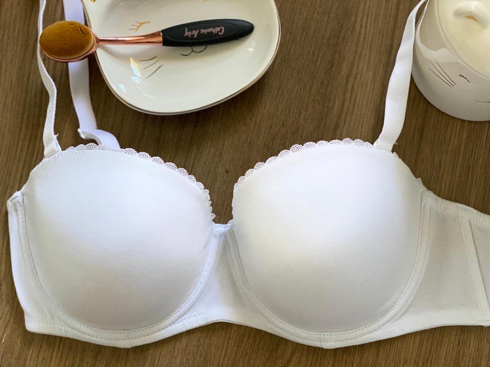 Soutien gorge balconnet coton