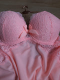 NUISETTE REMBOURRE DENTELLE