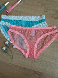 Lot 2 culotte dentelle 3080