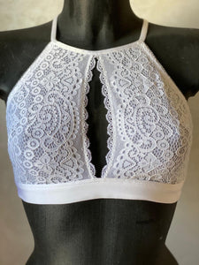 Bralette dentelle blanc