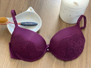 Soutien rembourré dentelle