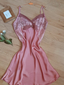 Nuisette satin de soie 0011
