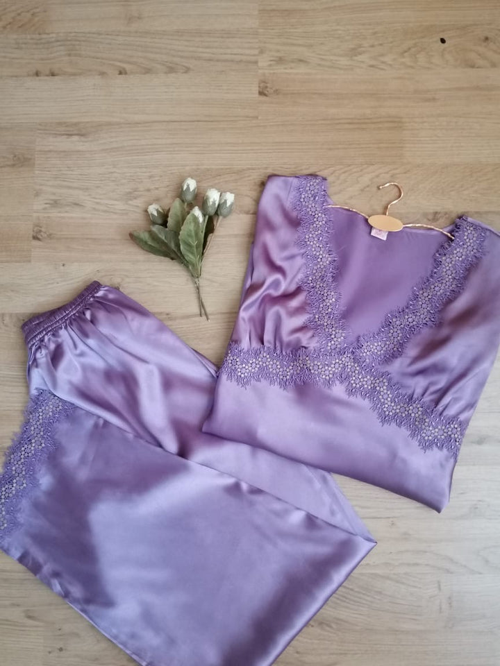 Pyjamas Satin de Soie
