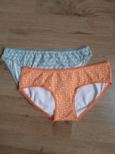 Lot 2 slips coton 9012