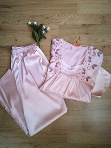 Pyjama satin de soie 02