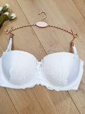 Soutien gorge rembourré satiné