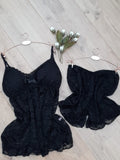 Chemise de nuit dentelle short 2418