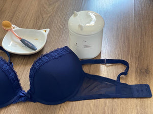 Soutien rembourré bleu marine 6689
