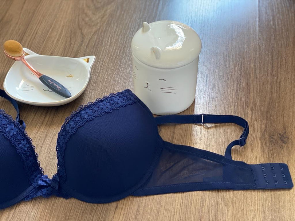 Soutien rembourré bleu marine 6689