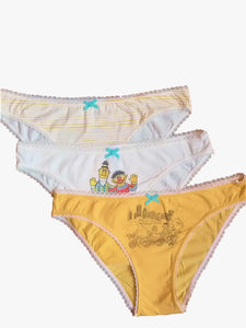Lot de 3 slips en coton