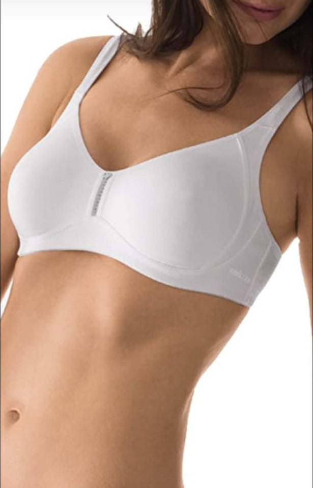 Soutien-gorge souple avec molding coton blanc