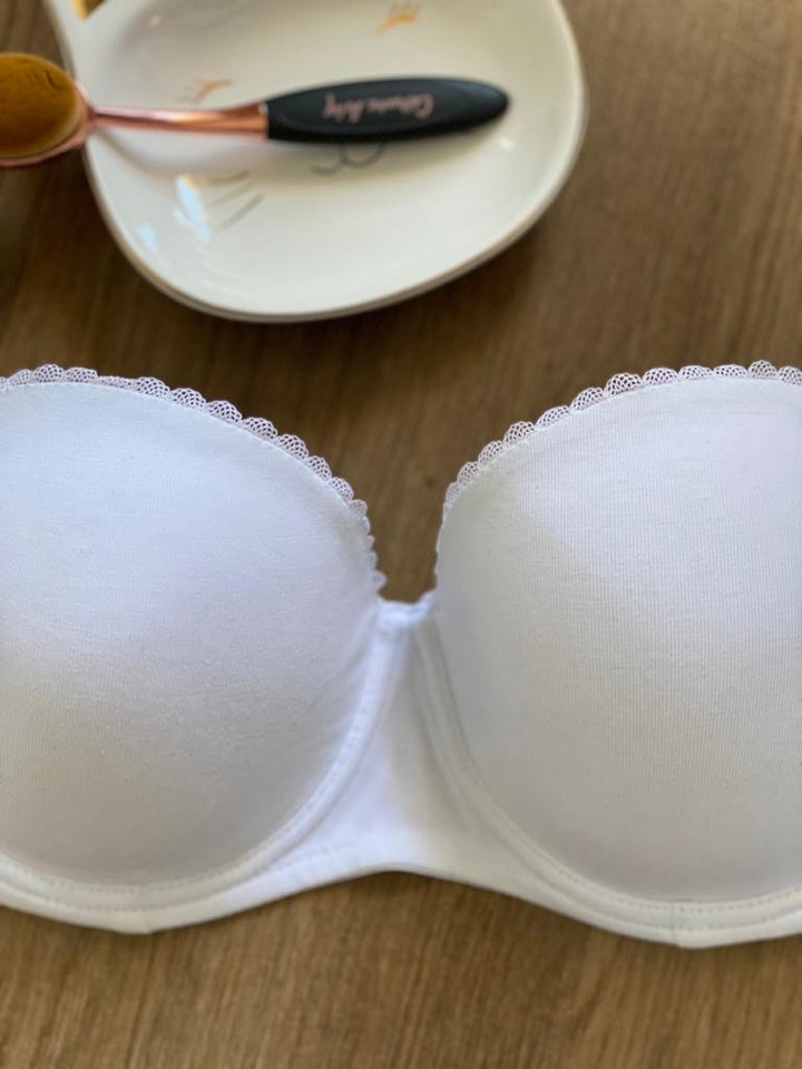 Soutien gorge balconnet coton