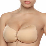 Soutien gorge adhésive push up sans bretelles