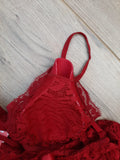 Nuisette short en dentelle