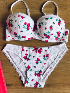 ENSEMBLE PUSH UP FLEURI COTON 2136