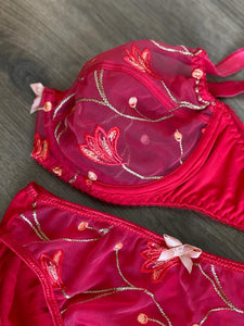 Ensemble dentelle non rembourré avec armature