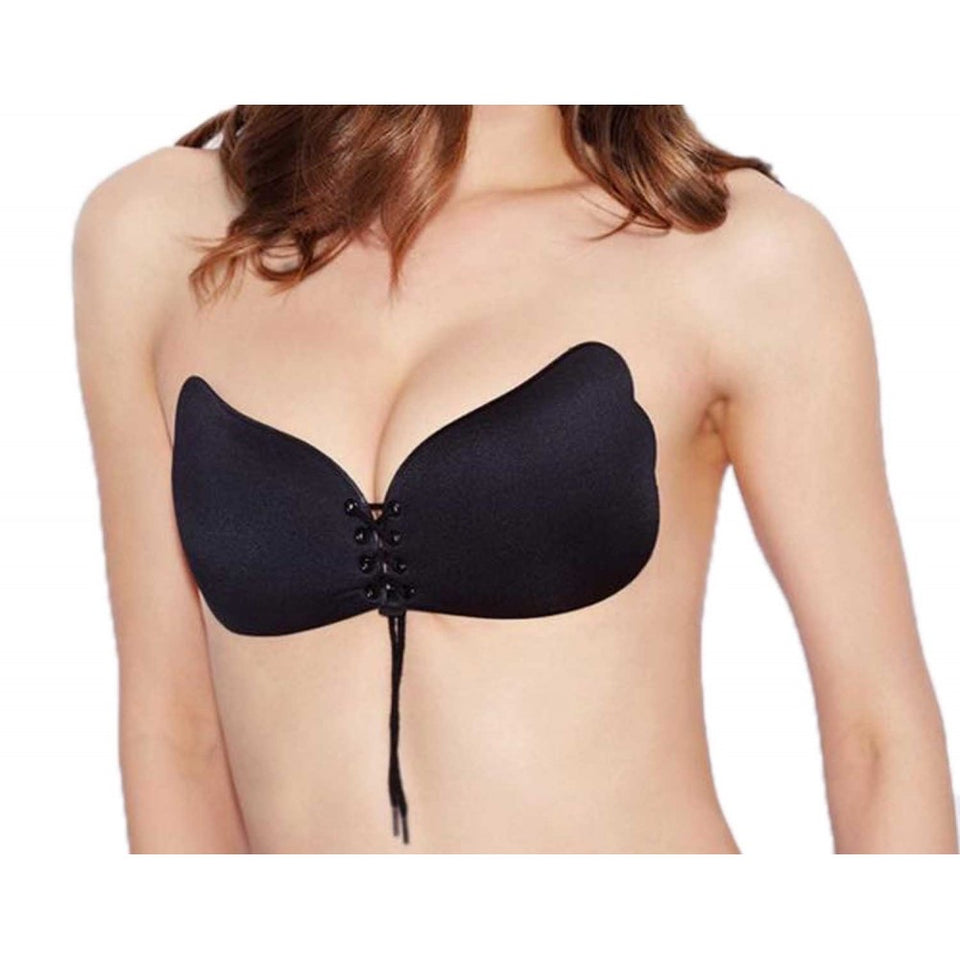 Soutien gorge adhésive push up sans bretelles