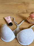 SOUTIEN-GORGE REMBOURRE COTON OUVERTURE DEVANT PUSH UP 2140