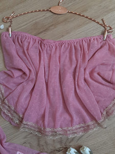 Chemise de nuit dentelle short 1313