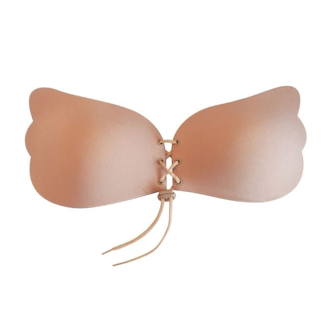 Soutien gorge adhésive push up sans bretelles