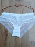 Lot de 2 slips dentelle invisible