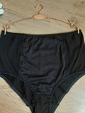 Lot de 2 culottes ventre plat taille Haute noir et beige
