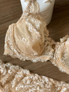 Ensemble dentelle non rembourré avec armature