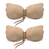 Soutien gorge adhésive push up sans bretelles