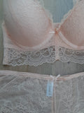 ENSEMBLE REMBOURRE DENTELLE