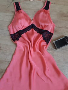 Nuisette satin de soie 0012