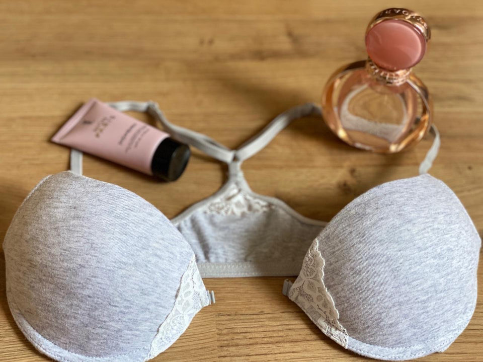 SOUTIEN-GORGE REMBOURRE COTON OUVERTURE DEVANT PUSH UP 2140