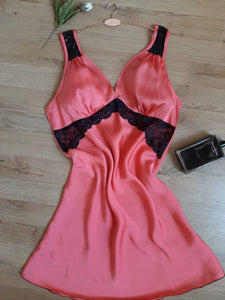 Nuisette satin de soie 0012