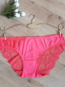 Lots de 3 slips en modale et dentelle