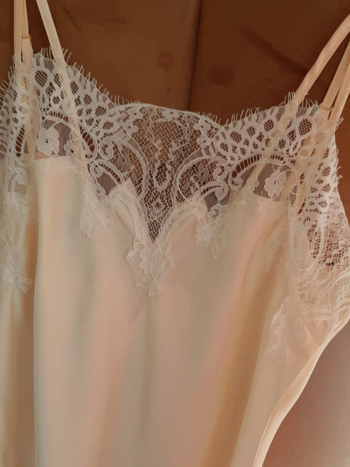 Chemise de nuit satin de soie