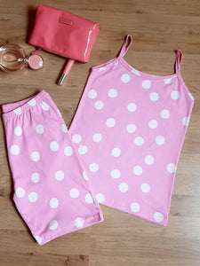 débardeur et short en coton 001