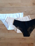 Lot de 3 culottes invisible en dentelle