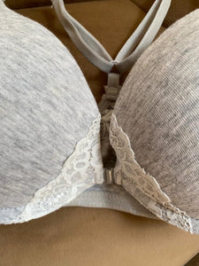 SOUTIEN-GORGE REMBOURRE COTON OUVERTURE DEVANT PUSH UP 2140
