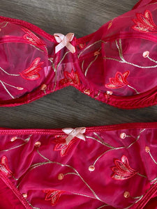 Ensemble dentelle non rembourré avec armature