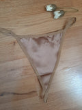 Nuisette satin de soie et dentelle 2411