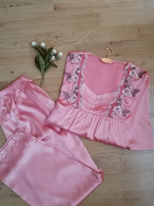 Pyjama satin de soie