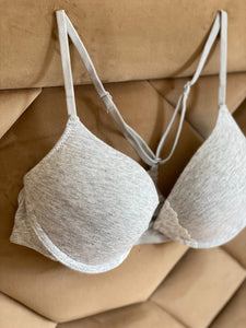 SOUTIEN-GORGE REMBOURRE COTON OUVERTURE DEVANT PUSH UP 2140